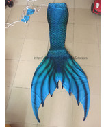 Swimmable Mermaid Tail with Monofin, Adult Swimmable Mermaid Tail, Kids ... - $123.46 CAD+