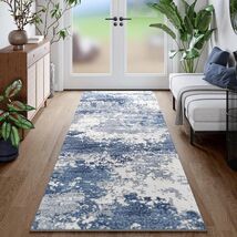 Non-Slip Blue 2x6 Runner Rug for Kitchen &amp; Hallway - Luxury Comfort &amp; Style - $51.43