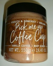 New Asquith &amp; Somerset Exfoliating Body Sugar Scrub 19.4 oz Jar Vanilla Coffee - £20.82 GBP