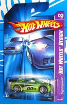 Hot Wheels 2007 Hot Wheels Design Series #47 Asphalt Assault Green w/ 10SPs - $4.00