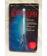 Vintage 1983 STAR WARS Return Of The Jedi Novel BOOK ROTJ w/ 8 page Colo... - €12,71 EUR
