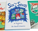 Six by Seuss, Thidwick, 30 Tigers (Classic Seuss) - Hardcover lot By Dr ... - $12.95