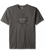 NHL Toronto Maple Leafs Hockey Men&#39;s Licensed Screen Print Tee, Grey, Bi... - $189.35 MXN+