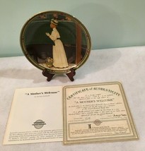 Vintage1986 Norman Rockwell &quot;A Mother&#39;s Welcome&quot; Collectible Plate Limited Ed - £23.97 GBP