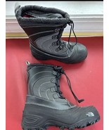 The North Face Alpenglow IVKid&#39;s Black High Boots Size 4Snow New without... - $31.43