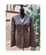 Body by Victoria Women Brown Polyester Single Breasted Long Sleeve Blaze... - $690.10 MXN