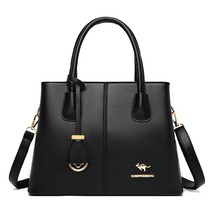 Soft Leather Shoulder Bag Women Luxury Designer Purses and Handbags Quality Big  - £42.56 GBP
