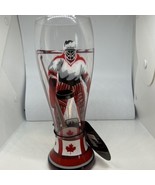 New Lolita  Hockey Goalie Goaltender Hand Painted Pilsner Beer Glass Tea... - $46.97 CAD