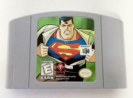 Superman: The New Superman Adventures Nintendo 64 N64 1999 Video Game CARTRIDGE - £26.26 GBP