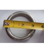 Stainless Steel  Round Ring 7/16&quot; thick, 3-1/4&quot; diameter Marine Grade 316 - $346.99 MXN