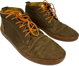 Timberland Bayham A1TX Men&#39;s Brown Nubuck/Nylon Lace-up Ankle Boots size 10 - $35.63