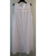 NWT WOMENS EARTH ANGELS PRETTY PINK LONG KNIT NIGHTGOWN  SIZE L - $49.04 CAD