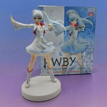 RWBY Weiss Schnee Special Figure FuRyu Toy Statue INCOMPLETE Missing Sword  - $114.75 CAD