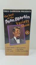 THE BEST OF THE DEAN MARTIN VARIETY SHOW Volume 6 VHS Vtg Video Tape NEW... - £6.17 GBP