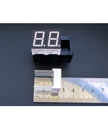 3X ELS-512SRWB EVERLIGHT 7 Segment 1-Digit LED Display Red 10-DIP Common... - $6.03 CAD
