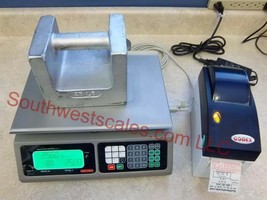 Torrey LPC40 x .01lb Price ComputingDeliMeat Scale w/Godex DT2 Label Pri... - £402.00 GBP