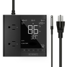 CONTROLLER 75, Smart Outlet Controller, Temperature, Humidity, Schedule ... - £100.49 GBP