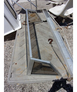 Marine boat Windshield aluminum frame with adjustable side wings tinted ... - $4,668.41 MXN