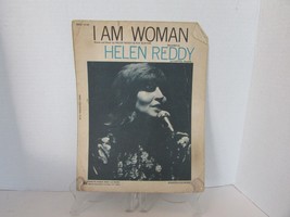 I Am Woman Helen Reddy &amp; Ray Burton Buggerlugs Music 1972 Sheet Music - £4.62 GBP