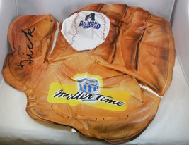 Inaugural Arizona Diamondback Baseball BLOW UP Miller Lite Glove &amp; Ball - Large - £7.16 GBP