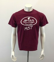 JMSS Panthers  Medium Red Cotton Short Sleeve T Shirt  - $150.76 MXN
