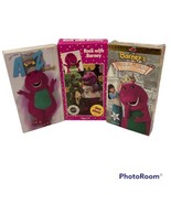 Barney A TO Z / Magical Musical Adventure/ Rock W Barney VHS LOT Tested ... - £36.69 GBP