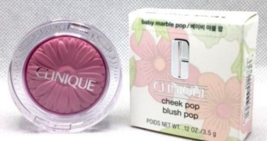 Clinique Cheek Pop Blush in Baby Marble Pop - Full Size - NIB - £17.69 GBP