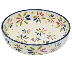 Temp-tations Old World 2-Quart Shallow Bowl in Confetti - £155.10 GBP