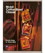 1992 Cotton Bowl Game program Texas A&amp;M Florida State - $90.17 CAD