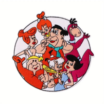 Embroidery Patch Sew or Iron-On Fabric Applique - New - The Flintstones - £8.64 GBP