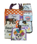 Seven (7) Piece HAPPY HALLOWEEN Novelty Treat Bags ~ Pot Holders ~ Masks... - $460.94 MXN