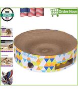 Multicolored Bowl Track Scratcher with Balls – 3-in-1 Cat Lounger and Sc... - $47.54 CAD