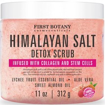 First Botany Body Scrub Natural Exfoliating Salt Scrub Body and Face Sou... - $550.23 MXN