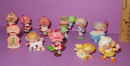 Strawberry Shortcake Mini Lot Vintage Kenner Lemon PVC Miniature Figures... - £39.31 GBP