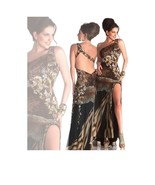 NEW Cassandra Stone by MacDuggal Animal Print Sequined Gown Size 6/8 - $79.99