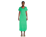 Time and Tru Women&#39;s V-Neck Maxi Dress Jade Stone (Green) Size XL (16-18) - $14.99