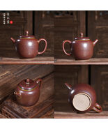 Exquisite Artisan Tenmoku Teapot - Raw Ore Glaze Kiln Change Vintage Collectible - €128,81 EUR