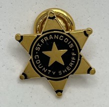 St. Francois County Sheriff Missouri Police Law Enforcement Enamel Lapel Hat Pin - £11.70 GBP