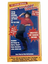 Hot Country Dancin’ VHS 1993 Melanie Greenwood - Greatest Hit Dances Edition - £3.79 GBP