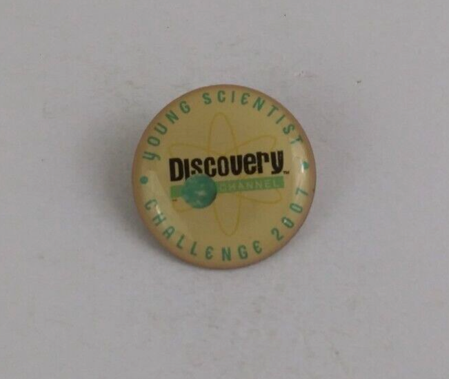 Young Scientist Challenge 2007 Discovery Channel Enamel Lapel Hat Pin - $7.43