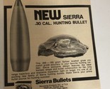 1974 Sierra Bullets Vintage Print Ad Advertisement pa15 - £5.57 GBP