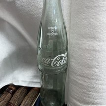 Vintage Coca Cola Coke Green Glass Bottle Tall 1 Pint 16 oz - £7.15 GBP