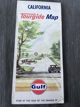 Gulf California Touring Guide Map 1967 - £7.85 GBP