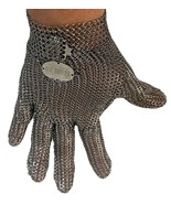 Niroflex Stainless Steel Mesh Safety Glove Cut Resistant Reversible XS Size - $69.04 CAD