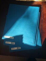 Lot Of 3 Office Depot Blue Folders - $12.75