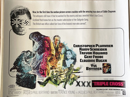 Triple Cross 1966 vintage movie poster - £79.93 GBP