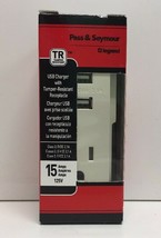 Pass &amp; Seymour TM8-USBLACC6 USB Charger Tamper-Resistant Receptacle - $15.79