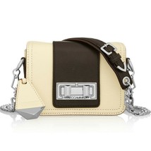 Rebecca Minkoff Mini Box Two-Tone Leather Bag Purse MSRP $395 - £121.78 GBP