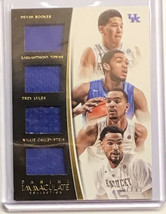 2015 Panini Immaculate 57/99 BOOKER/TOWNS/LYLES/CAULEY-STEIN 4 Rookie Patch #6 - £284.03 GBP