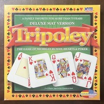 TRIPOLEY Board Game Deluxe Mat Version Ideal Game 2007 Edition NEW Open Box - $26.95